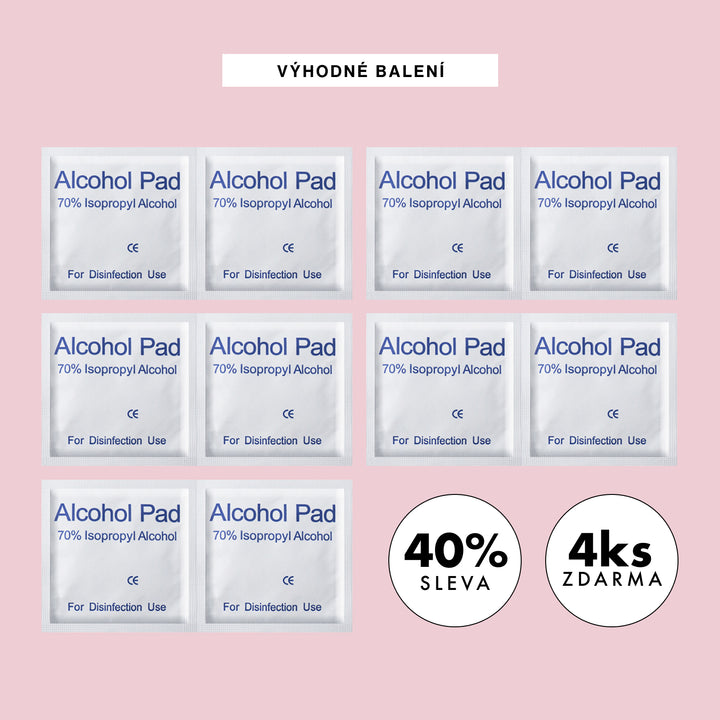 Balíček Alkoholových Ubrousků | Odmaštění a Desinfekce