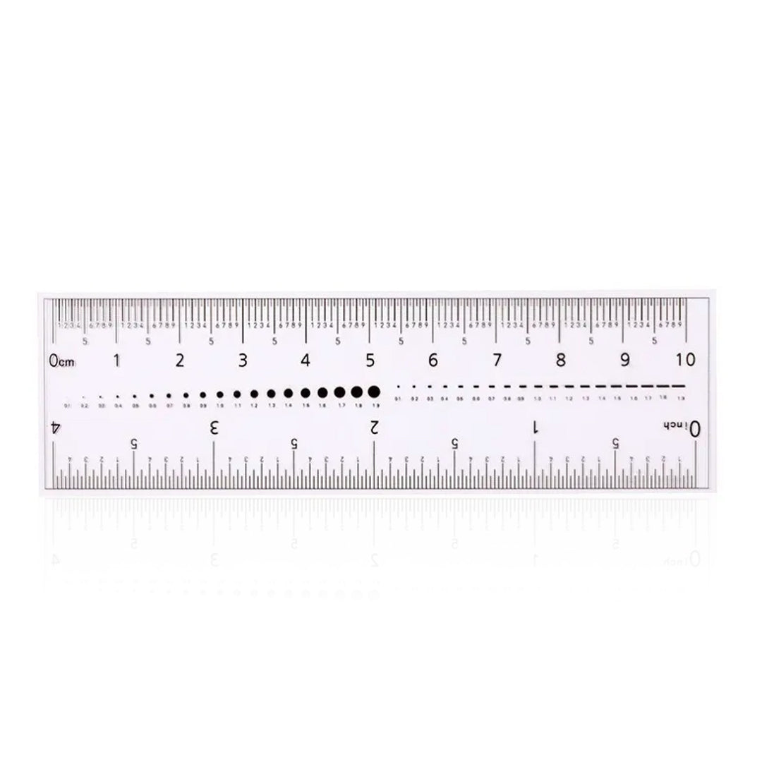 Ultra Přesné Ohebné Pravítko pro Měření Nehtů