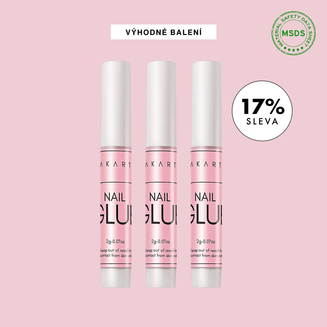 Balíček Extrémně Odolných Lepidel na Nehty