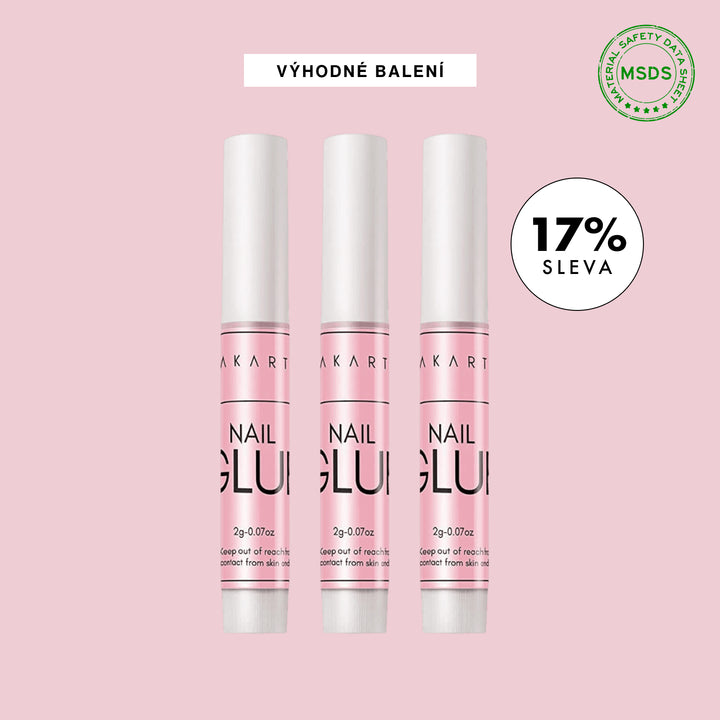 Balíček Extrémně Odolných Lepidel na Nehty