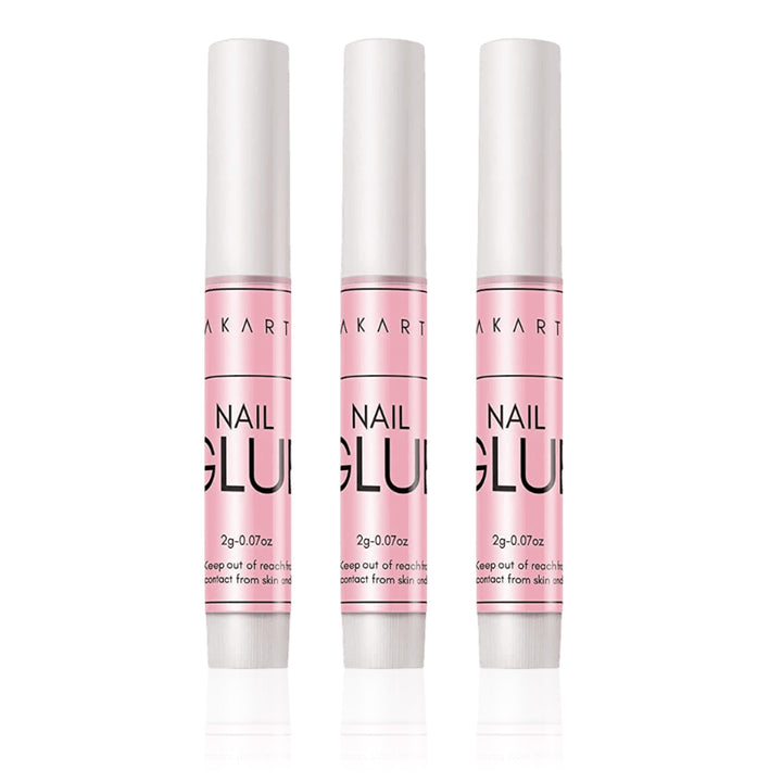 Pack of 3 Extremely Strong Nail Adhesives 